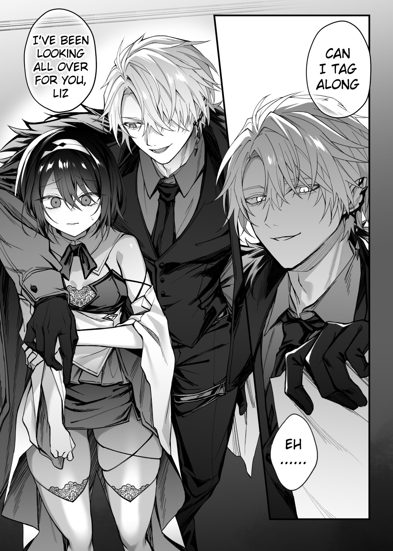 Hentai Manga Comic-The Hero's Party's Holy Woman was an Incubus's Slave.-Read-4